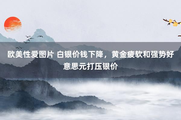 欧美性爱图片 白银价钱下降，黄金疲软和强势好意思元打压银价