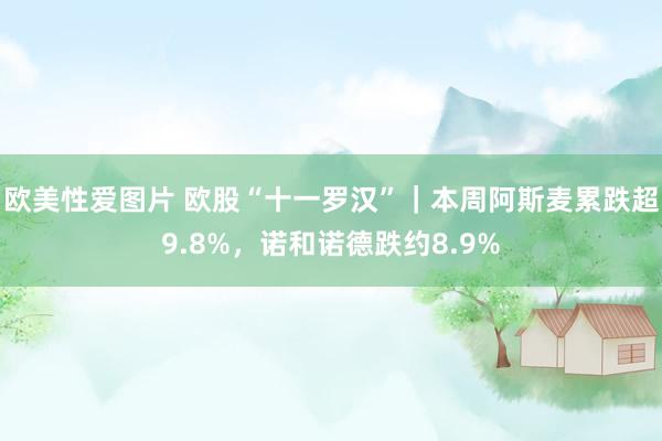 欧美性爱图片 欧股“十一罗汉”｜本周阿斯麦累跌超9.8%，诺和诺德跌约8.9%